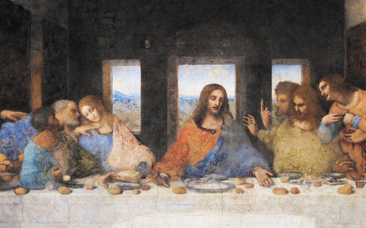 Last Supper by Leonardo da Vinci in Italy